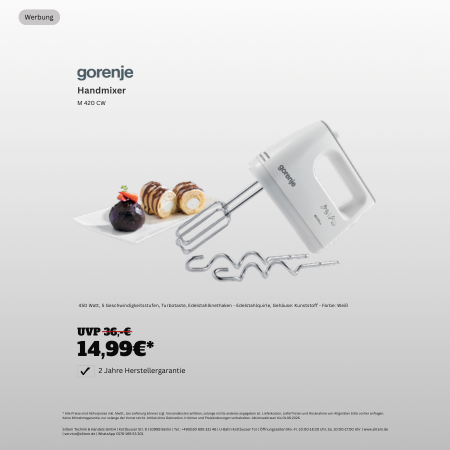 Gorenje Handmixer